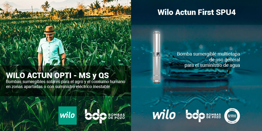 Nuevas bombas sumergibles